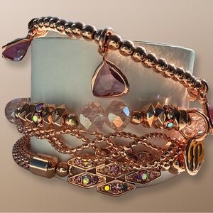 Bomb party spring stack dare to change the world on rose gold